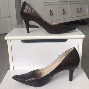 Brown heels